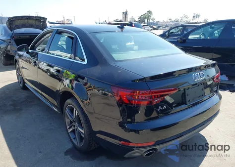 2018 Audi A4 2.0T Ultra Premium из США, поврежденный, VIN WAUMMAF40JA138779